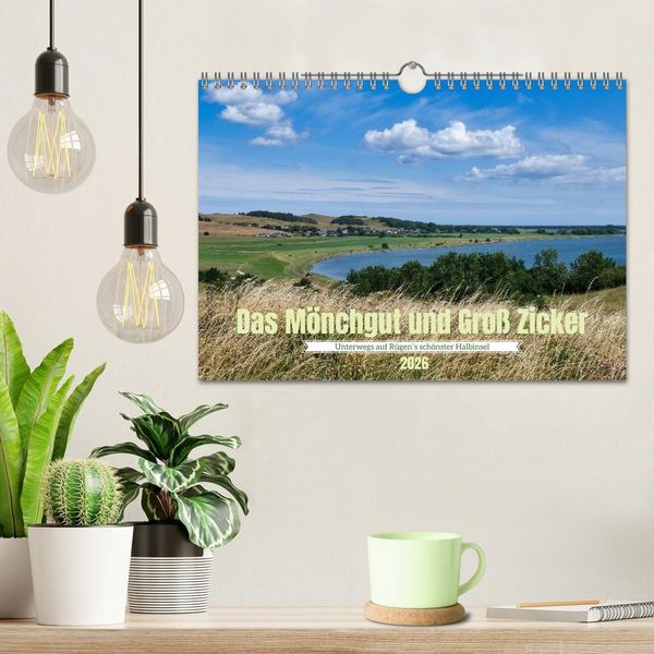Produktbild: Das M&ouml;nchgut und Gro&szlig; Zicker (Wandkalender 2026 DIN A4 quer), CALVENDO Monatskalender