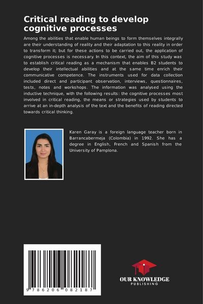 Produktbild: Critical reading to develop cognitive processes