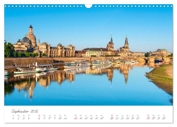 Produktbild: Die Elbe Impressionen (Wandkalender 2026 DIN A3 quer), CALVENDO Monatskalender