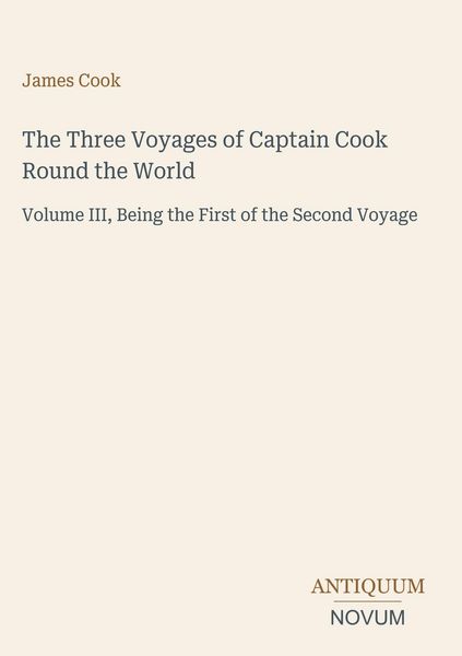 Produktbild: The Three Voyages of Captain Cook Round the World