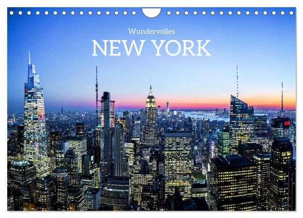 Produktbild: Wundervolles New York (Wandkalender 2026 DIN A4 quer), CALVENDO Monatskalender