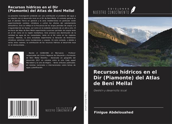 Produktbild: Recursos h&iacute;dricos en el Dir (Piamonte) del Atlas de Beni Mellal