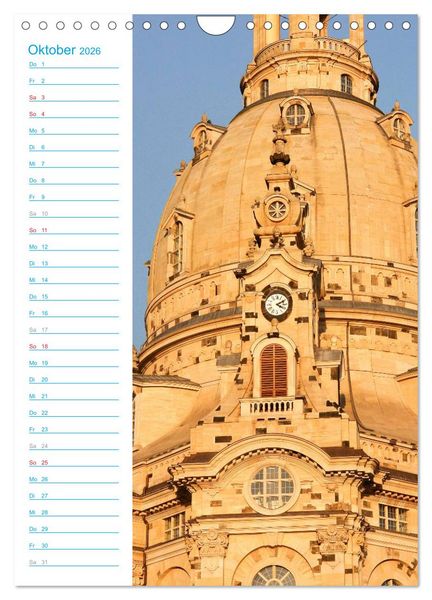 Produktbild: Frauenkirche Dresden (Wandkalender 2026 DIN A4 hoch), CALVENDO Monatskalender