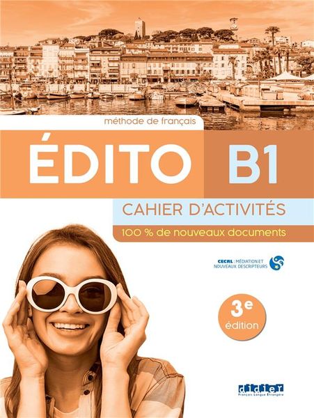 Produktbild: Edito b1 3eme edition cahier +