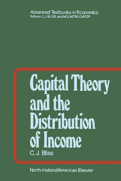 Produktbild: Capital Theory and the Distribution of Income