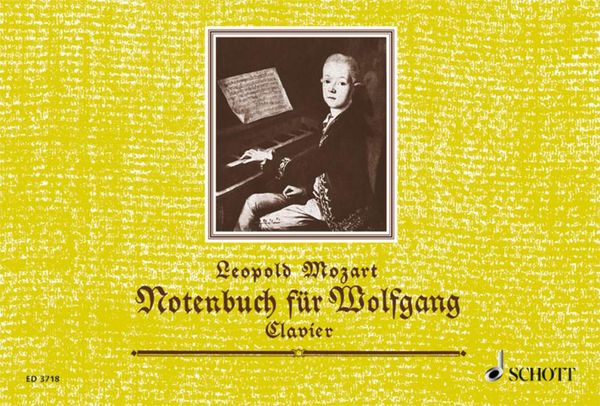 Notenbuch für Wolfgang