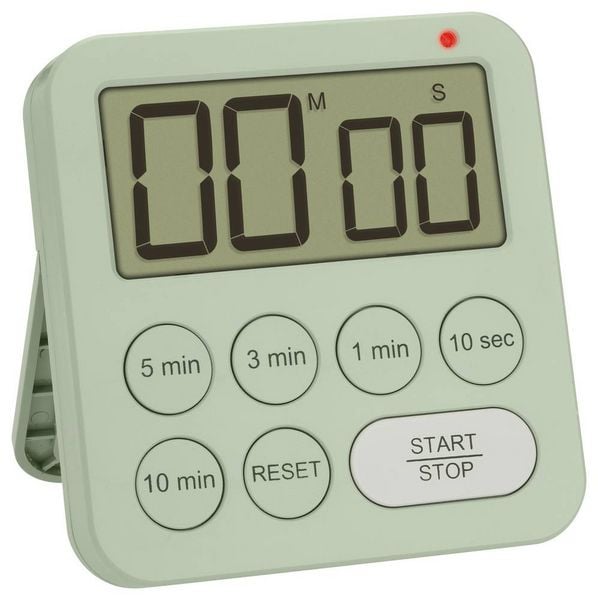 Produktbild: TFA Dostmann Digitaler Timer und Stoppuhr Timer Gr&uuml;n digital