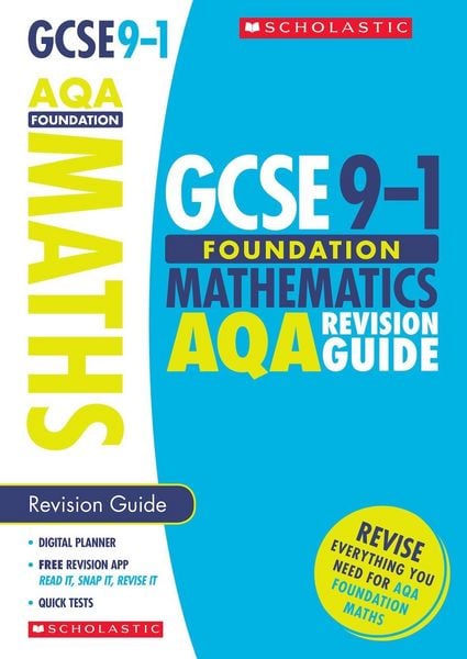 Produktbild: Maths Foundation Revision Guide for AQA