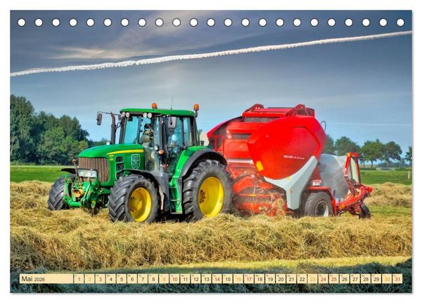 Produktbild: Landwirtschaft - die Zukunft ist digital (Tischkalender 2026 DIN A5 quer), CALVENDO Monatskalender