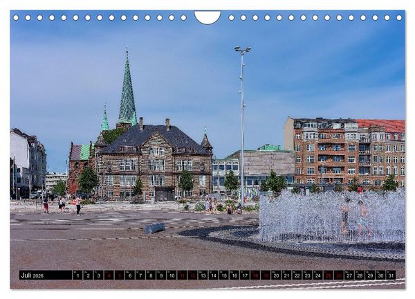Produktbild: AARHUS, die kleinste Gro&szlig;stadt der Welt (Wandkalender 2026 DIN A4 quer), CALVENDO Monatskalender