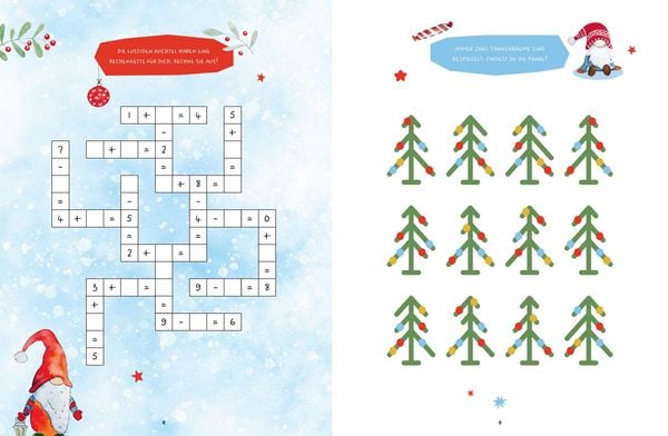 Produktbild: Mein R&auml;tselbuch - Weihnachten bei den Wichteln