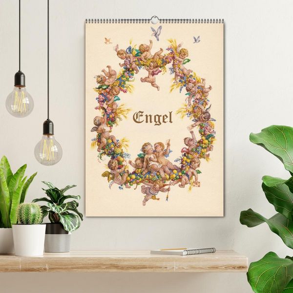 Produktbild: Engel (Wandkalender 2026 DIN A2 hoch), CALVENDO Monatskalender