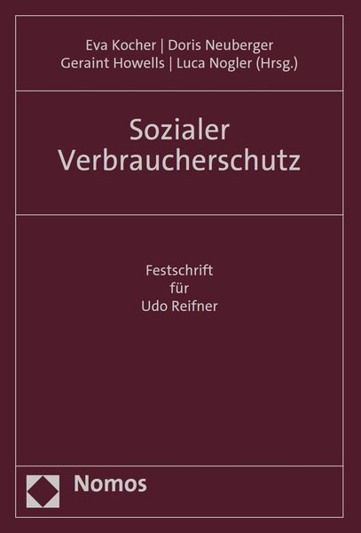 Produktbild: Sozialer Verbraucherschutz
