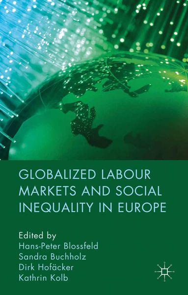 Produktbild: Globalized Labour Markets and Social Inequality in Europe