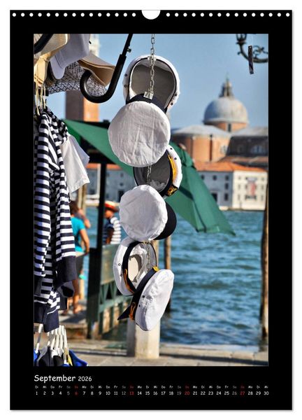 Produktbild: Venedig (Wandkalender 2026 DIN A3 hoch), CALVENDO Monatskalender