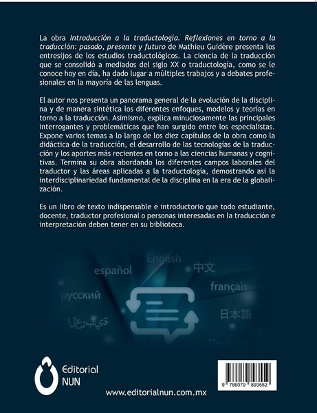 Produktbild: Introducci&oacute;n a la traductolog&iacute;a. Reflexiones en torno a la traducci&oacute;n