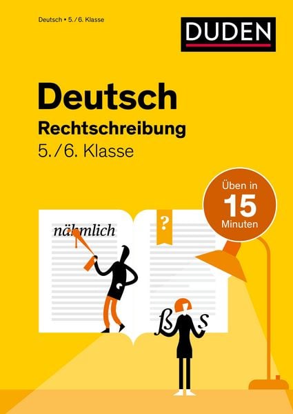 Produktbild: Deutsch in 15 Minuten - Rechtschreibung 5./6. Klasse