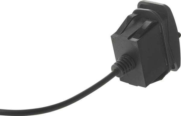 Zwischen-Stecker CT22354 2x USB Lade-Buchse / Steckdose mit USB Netzteil  Adapter Ladegerät universal