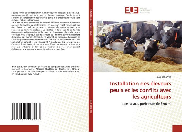 Produktbild: Installation des &eacute;leveurs peuls et les conflits avec les agriculteurs