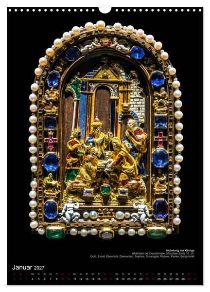 Produktbild: Maria - Mutter Gottes (Wandkalender 2027 DIN A3 hoch), CALVENDO Monatskalender