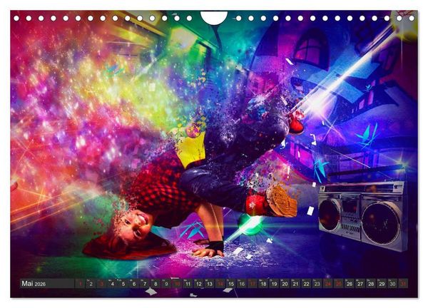Produktbild: Break Dance (Wandkalender 2026 DIN A4 quer), CALVENDO Monatskalender