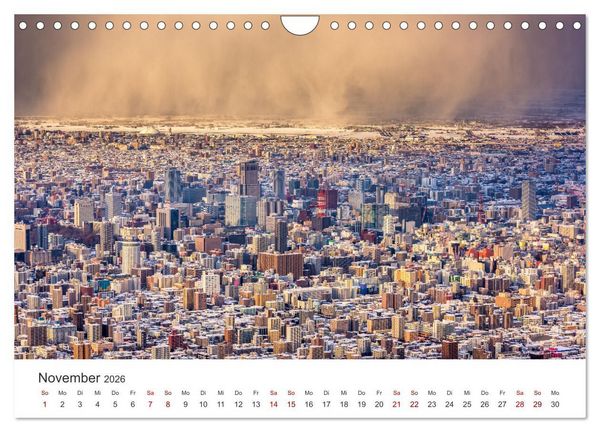 Produktbild: Japan - Im Land der aufgehenden Sonne. (Wandkalender 2026 DIN A4 quer), CALVENDO Monatskalender