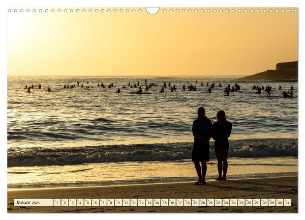 Produktbild: An Rio's Str&auml;nden (Wandkalender 2026 DIN A3 quer), CALVENDO Monatskalender