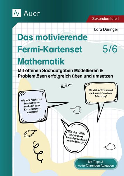Produktbild: Das motivierende Fermi-Kartenset Mathematik 5-6