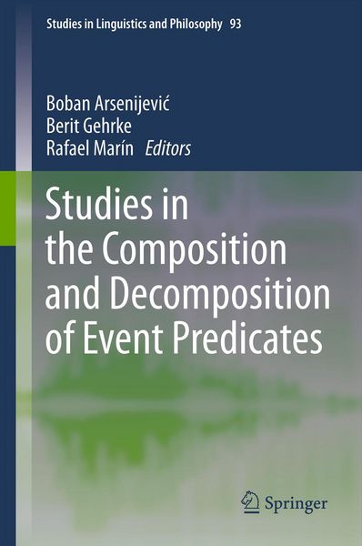 Produktbild: Studies in the Composition and Decomposition of Event Predicates