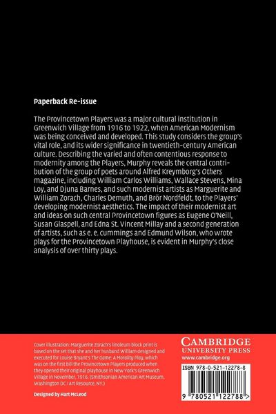 Produktbild: The Provincetown Players and the Culture of Modernity