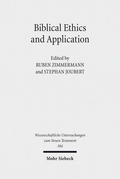Produktbild: Biblical Ethics and Application