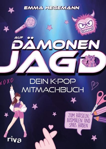 Produktbild: Auf D&auml;monenjagd &ndash; Dein K-Pop-Mitmachbuch
