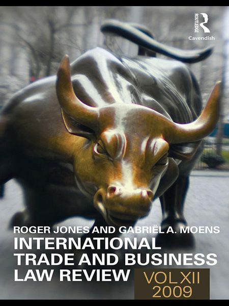 Produktbild: International Trade and Business Law Review: Volume XII