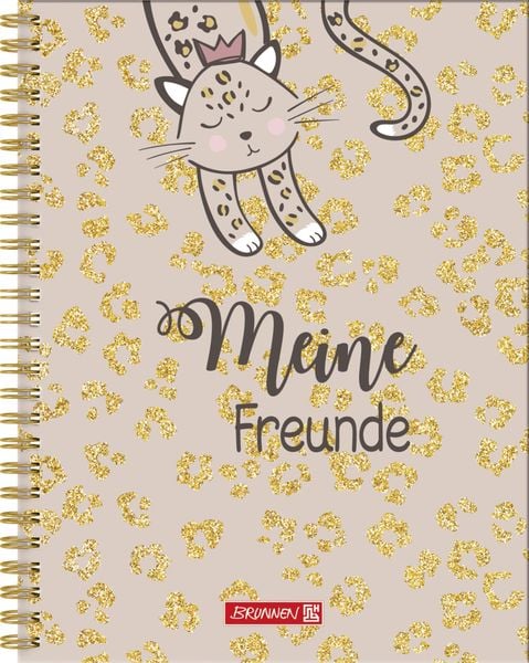 Produktbild: Brunnen Freundebuch Sweet Wild Cat