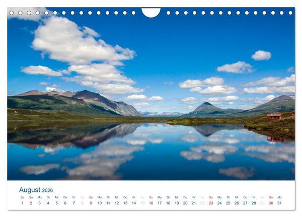 Produktbild: Der Alaska Kalender CH-Version (Wandkalender 2026 DIN A4 quer), CALVENDO Monatskalender