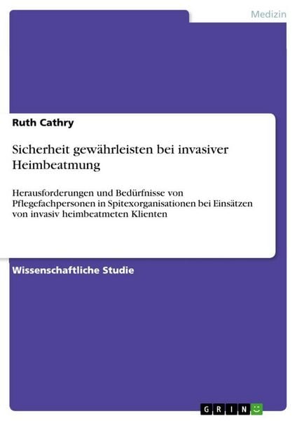 Produktbild: Sicherheit gew&auml;hrleisten bei invasiver Heimbeatmung