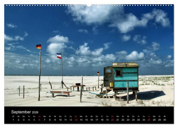 Produktbild: Amrum, Perle der Nordsee (Wandkalender 2026 DIN A2 quer), CALVENDO Monatskalender
