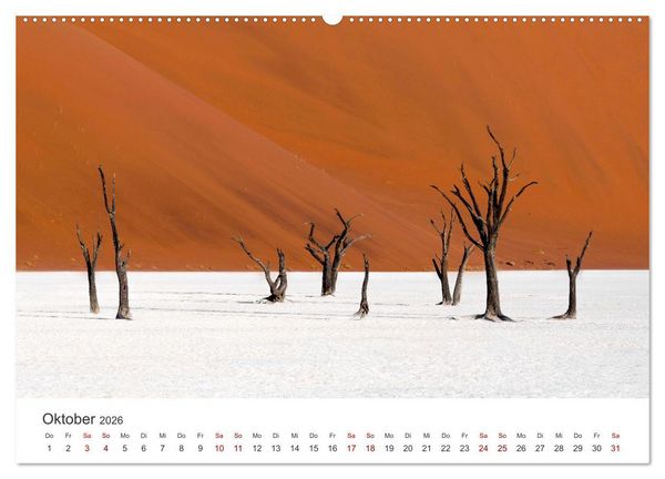 Produktbild: Deadvlei - Ein einzigartiges Naturwunder. (Wandkalender 2026 DIN A2 quer), CALVENDO Monatskalender