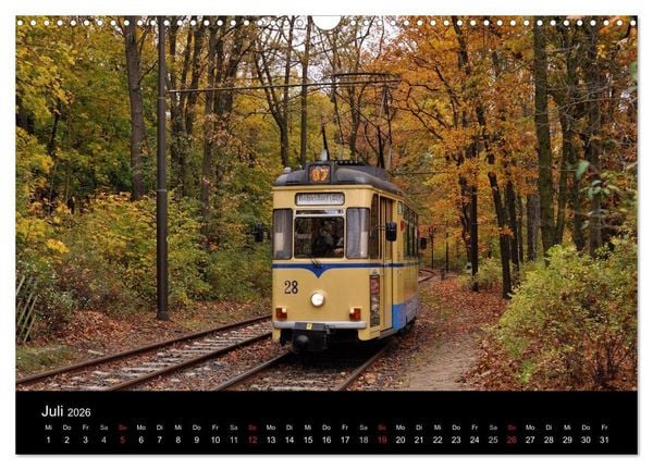 Produktbild: Auf Gleisen durch Berlin (Wandkalender 2026 DIN A3 quer), CALVENDO Monatskalender