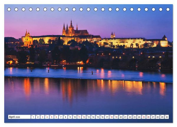 Produktbild: Europas Hauptst&auml;dte &ndash; lebenswerte Metropolen (Tischkalender 2026 DIN A5 quer), CALVENDO Monatskalender