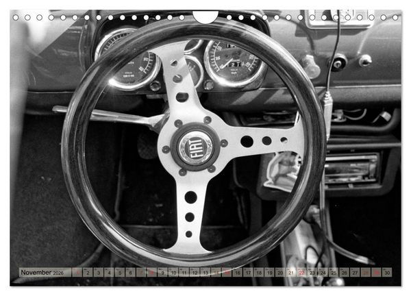 Produktbild: il Cinquecento - Details im Fokus - im Look eines legend&auml;ren Analogfilms (Wandkalender 2026 DIN A4 quer), CALVENDO Monatskalender