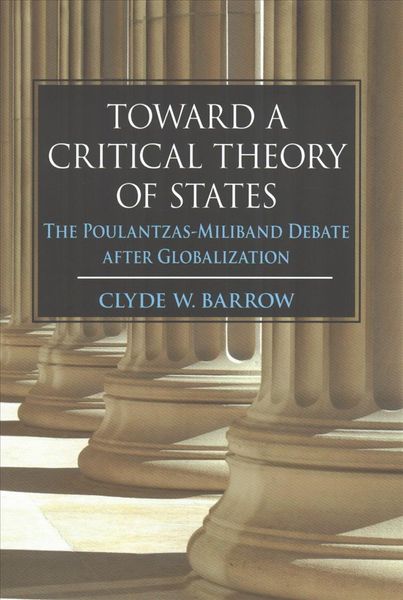 Produktbild: Toward a Critical Theory of States