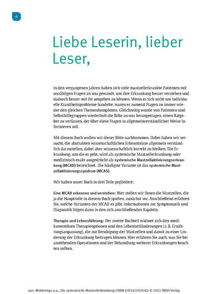 Die systemische Mastzellerkrankung