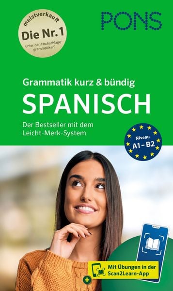 PONS Grammatik kurz & bündig Spanisch, Taschenbuch von , PONS Langenscheidt GmbH, 9783125660656