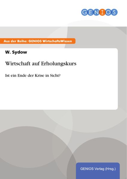 Produktbild: Wirtschaft auf Erholungskurs