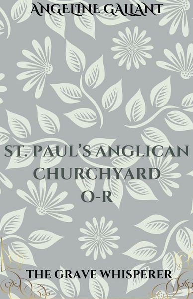 Produktbild: St. Paul's Anglican Churchyard O - R