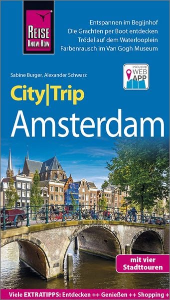 Reise Know-How CityTrip Amsterdam, Taschenbuch von Sabine Burger,Alexander Schwarz, Reise Know-how
