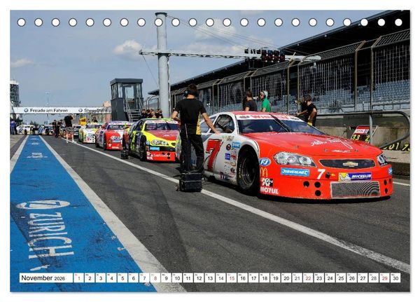Produktbild: Motorsport am N&uuml;rburgring (Tischkalender 2026 DIN A5 quer), CALVENDO Monatskalender