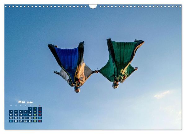 Produktbild: Base Jumping Adrenalin- Kick (Wandkalender 2026 DIN A3 quer), CALVENDO Monatskalender