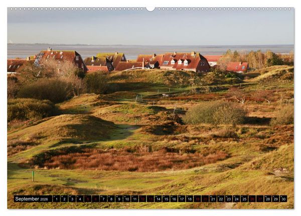 Produktbild: Insel Baltrum, Perle im Ostfriesischen Wattenmeer (hochwertiger Premium Wandkalender 2026 DIN A2 quer), Kunstdruck in Hochglanz